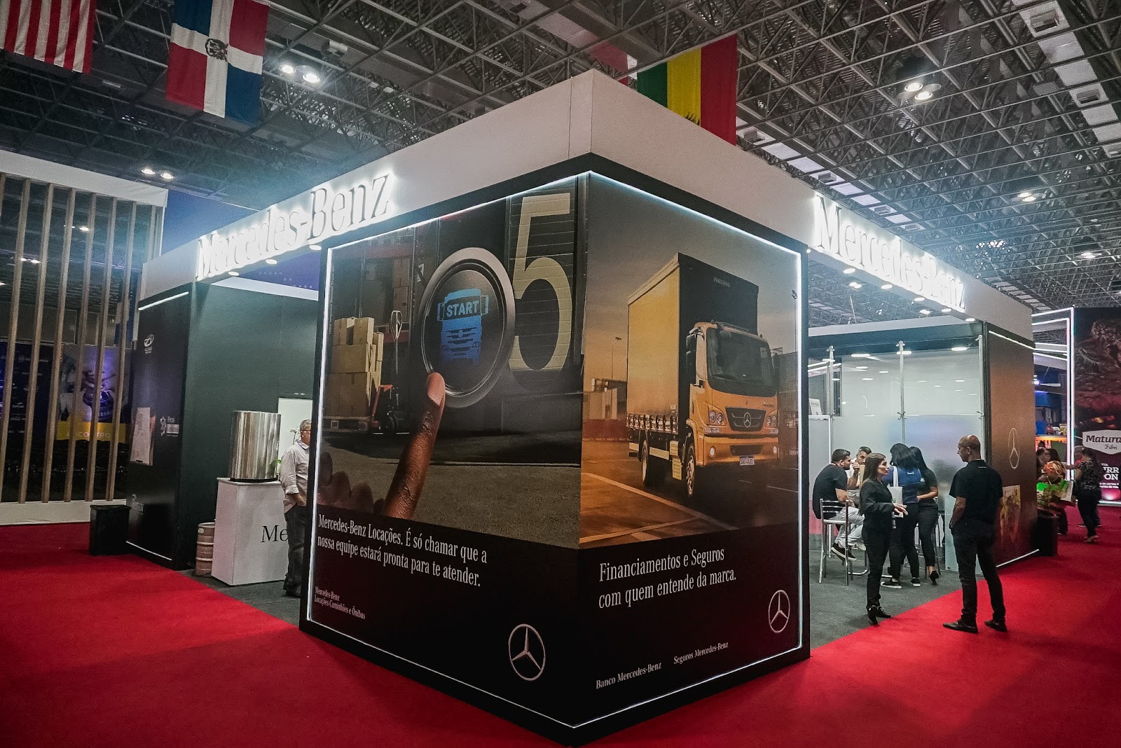Mercedes-Benz booth