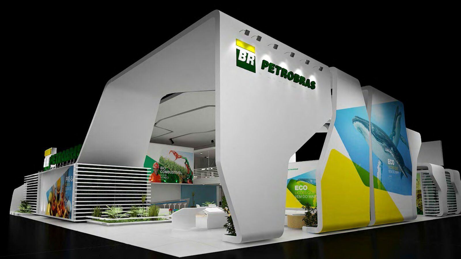 Booth design for Petrobras